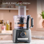 KENWOOD Food Processor 800W Multi-Functional with Blender, Citrus Juicer, Reversible Slicing/Grating Disk, Emulsifying Disk for Whisking, Do — detail image 6