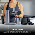 Ninja Cold Press Juicer Machine with 700ml Jug & 1.1L Pulp Container, Make Fresh Juices, Drinks & Wellness Shots, Compact, Dishwasher Safe & — detail image 7