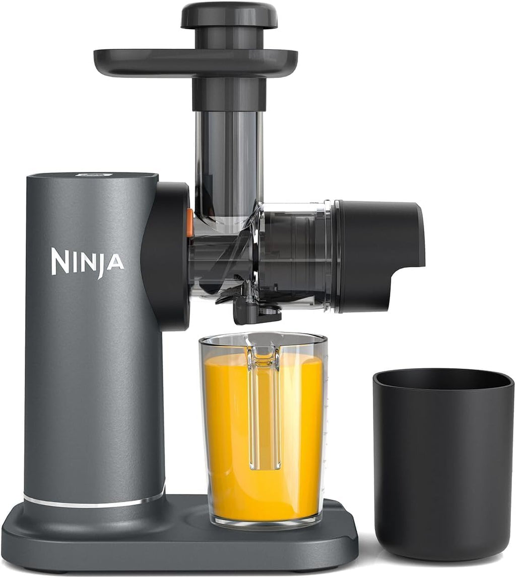 Ninja Cold Press Juicer Machine with 700ml Jug & 1.1L Pulp Container, Make Fresh Juices, Drinks & Wellness Shots, Compact, Dishwasher Safe & — product view
