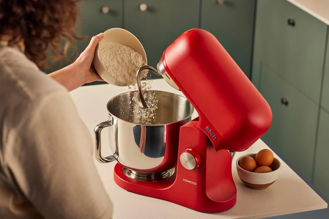 KENWOOD Stand Mixer PREMIUM Kitchen Machine kMix 1000W with 5L Stainless Steel Bowl, K-Beater, Whisk, Dough Hook, Splashguard, Spatula, Uniq — detail image 5