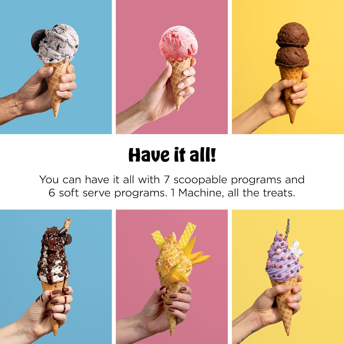 Ninja CREAMi Scoop and Swirl Soft Serve and Ice Cream Maker — detail image 4