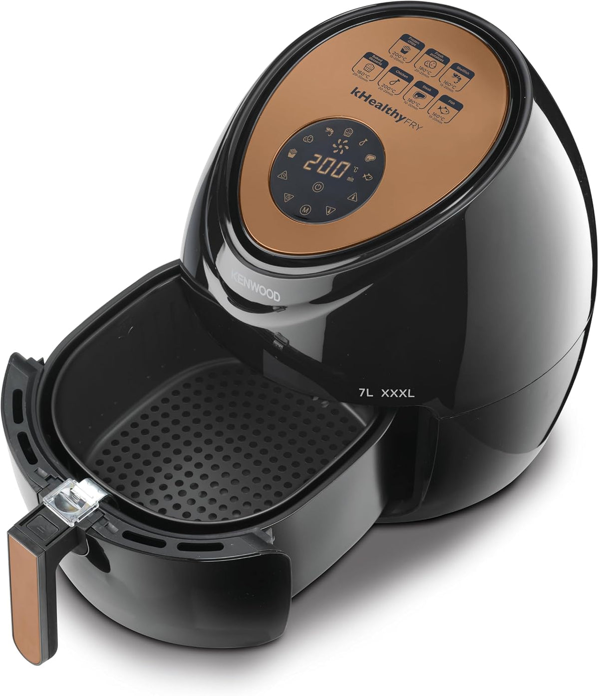 KENWOOD Digital Air Fryer XXXL 7.0L 2.5Kg 1800W With Rapid Hot Air Circulation For Frying, Grilling, Broiling, Roasting, Baking And Toasting — detail image 2