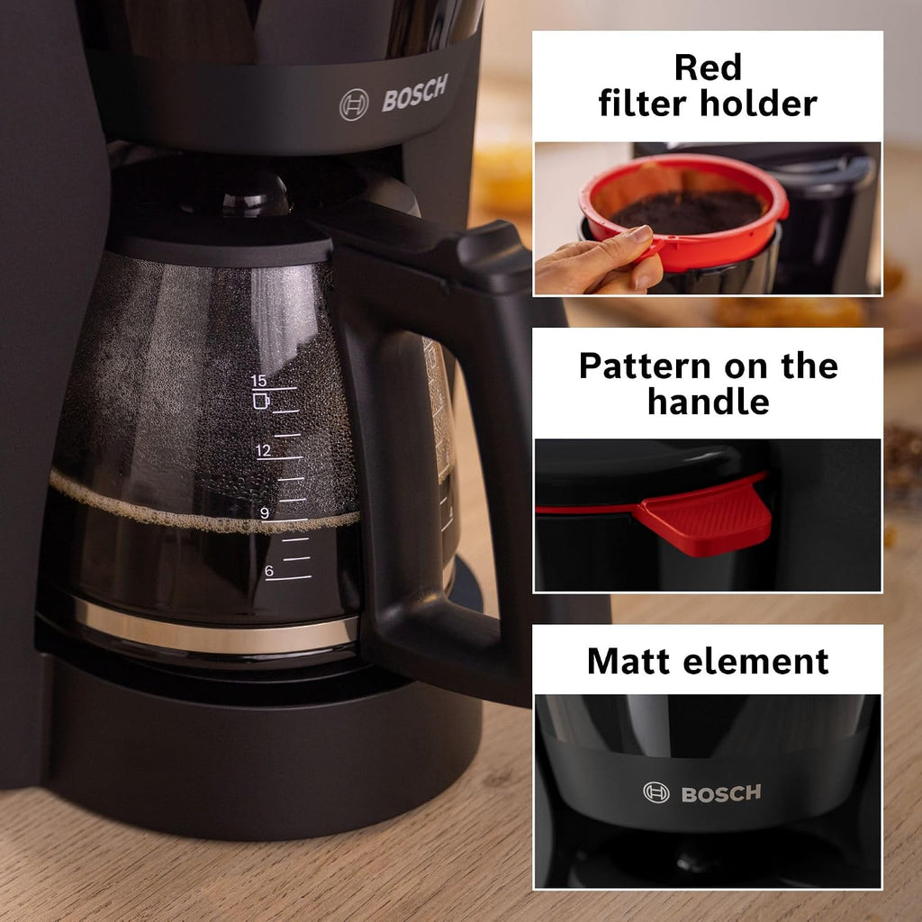 Bosch Coffee Maker, TKA2M113GB, MyMoment, Black, German Engineering — detail image 9