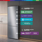Bosch KGN55VLE0M Freestanding Bottom Freezer Refrigerator, 480L — detail image 4
