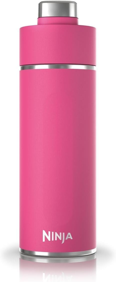 Ninja Thirsti Water Bottle and Flask 530 ML with Leak-Proof Lid, Designed for Carbonated, Hot & Cold Drinks, Ideal for Travel & Sports, Trip — product view
