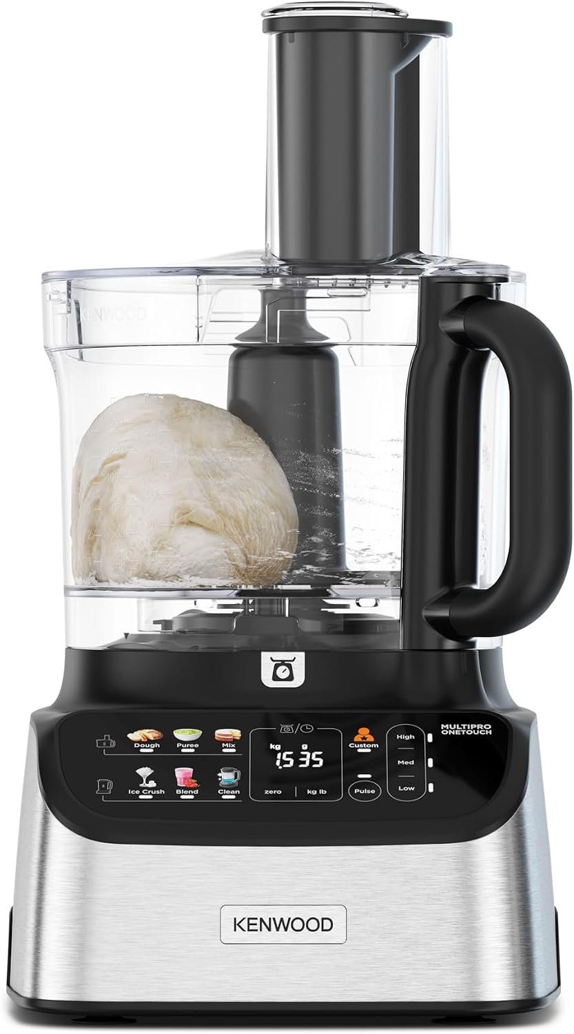 KENWOOD Food Processor MultiPro OneTouch with Digital Scales, Powerful 1.5L Blender & Express Serve, 6 OneTouch™ Presets, Ice Crush Technolo — detail image 2