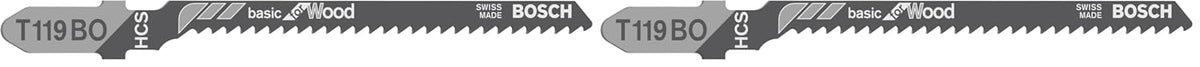 Bosch P5 - T119Bo Jsb Basic Wood Tools Accessories, 2608630310 (Pack of 2) — product view