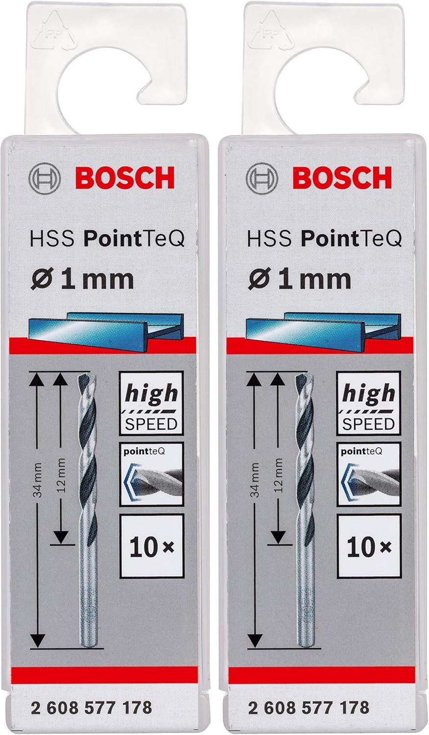 Bosch Metal Twist Drill Bits, 2608577178, Pack Of 20 — product view