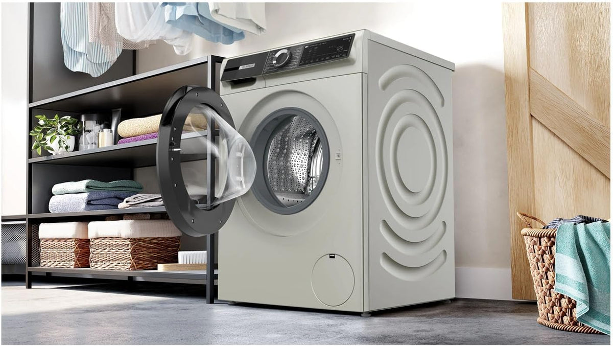 Bosch Front Load Washing Machine, WGK254ZXGC, 10kg, 1400RPM, EcoSilence Drive, Home Connect, Silver, German Engineering — detail image 4