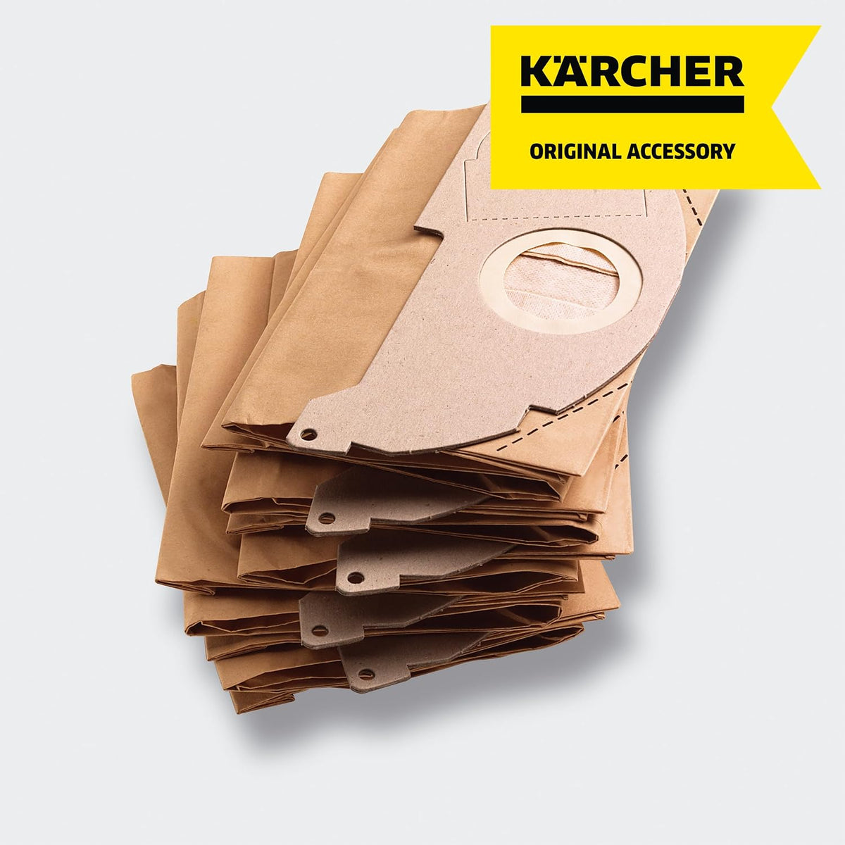 Karcher Paper Filter Bags KFI 222 – Replacement Dust Bags for Multi-Purpose Vacuum Cleaners (5-Pack) — image 3