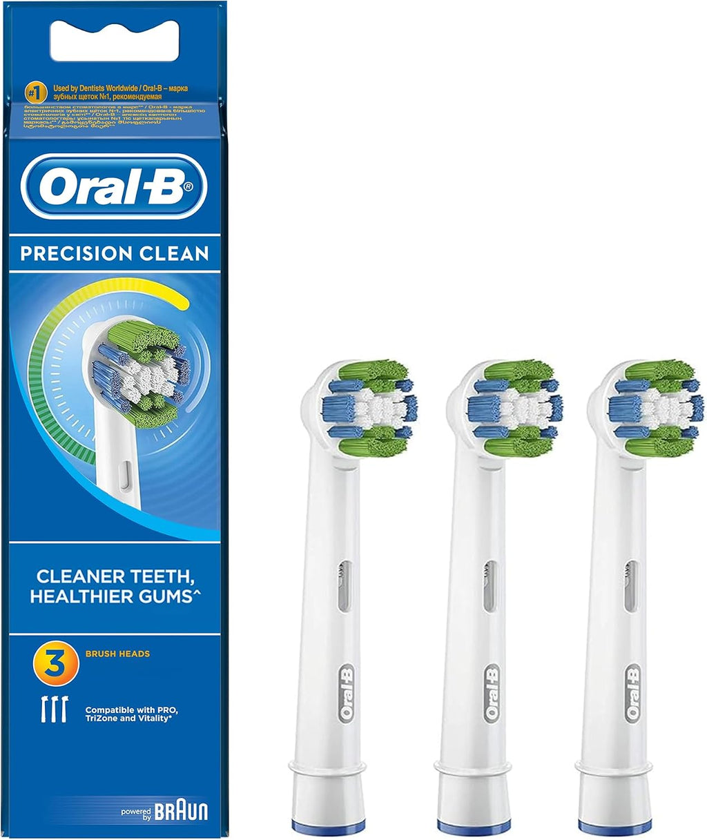 Oral B Precision Clean EB 20 Replacement Heads For Toothbrush (Replacement Brush Head) 3 pc — image 1