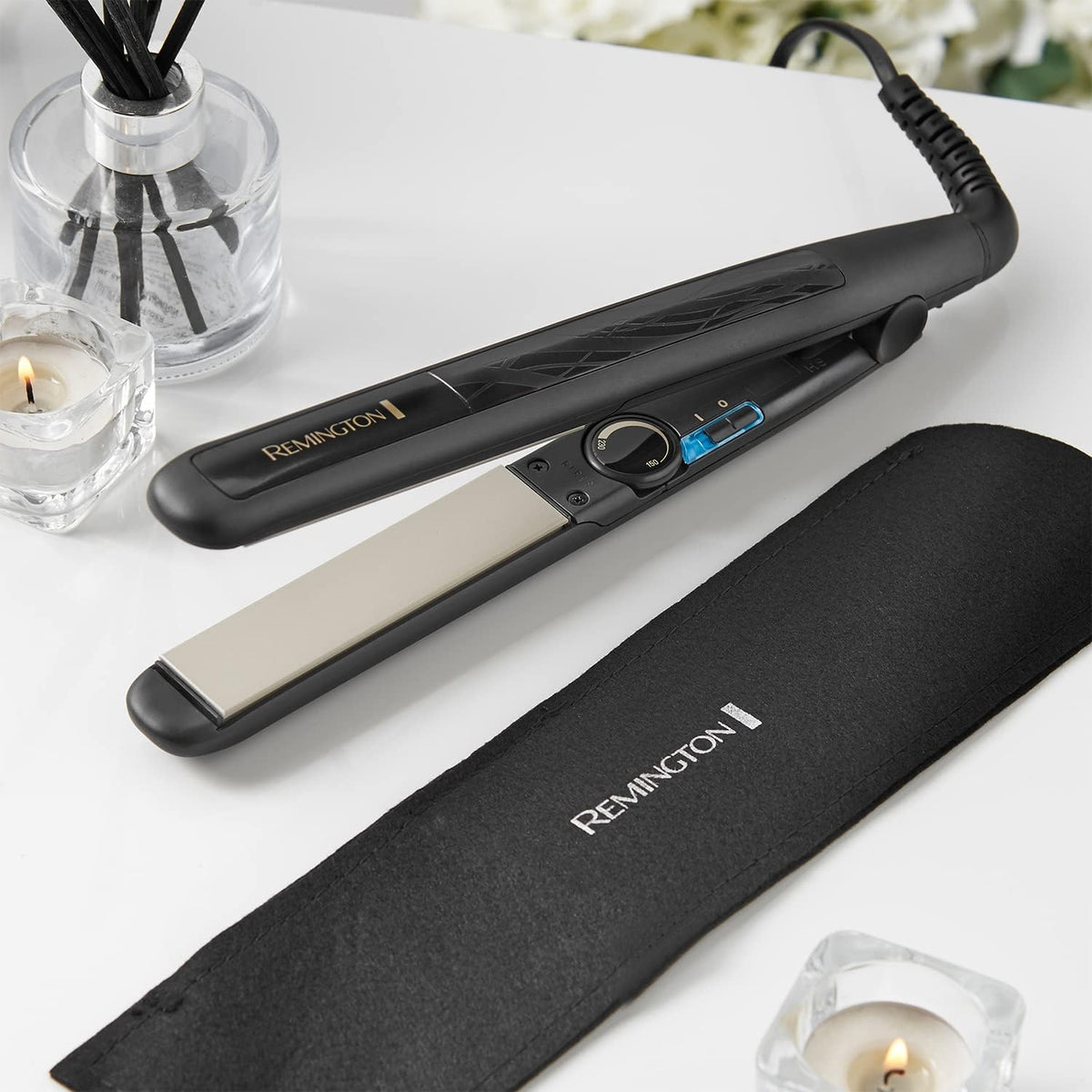 Remington S3500 U1 Ceramic Straight 230 Hair Straightener, Black — image 2