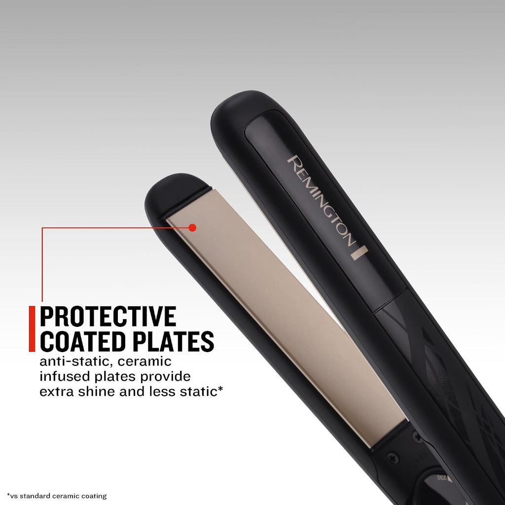 Remington S3500 U1 Ceramic Straight 230 Hair Straightener, Black — image 3