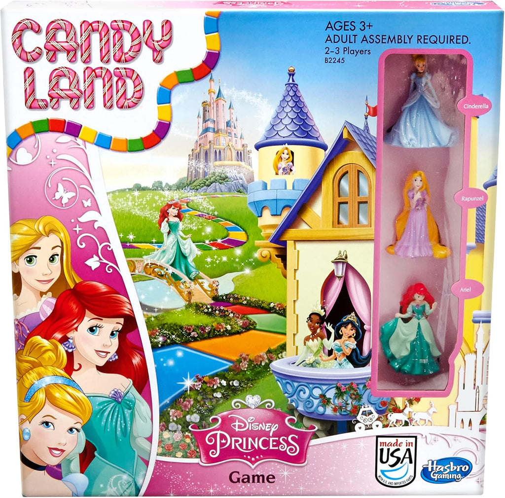 Hasbro Gaming Candy Land Disney Princess Edition Board Game | Preschool Games for 2-3 Players | Family Games for Kids for Boys & Girls | Ages 3+ — image 1