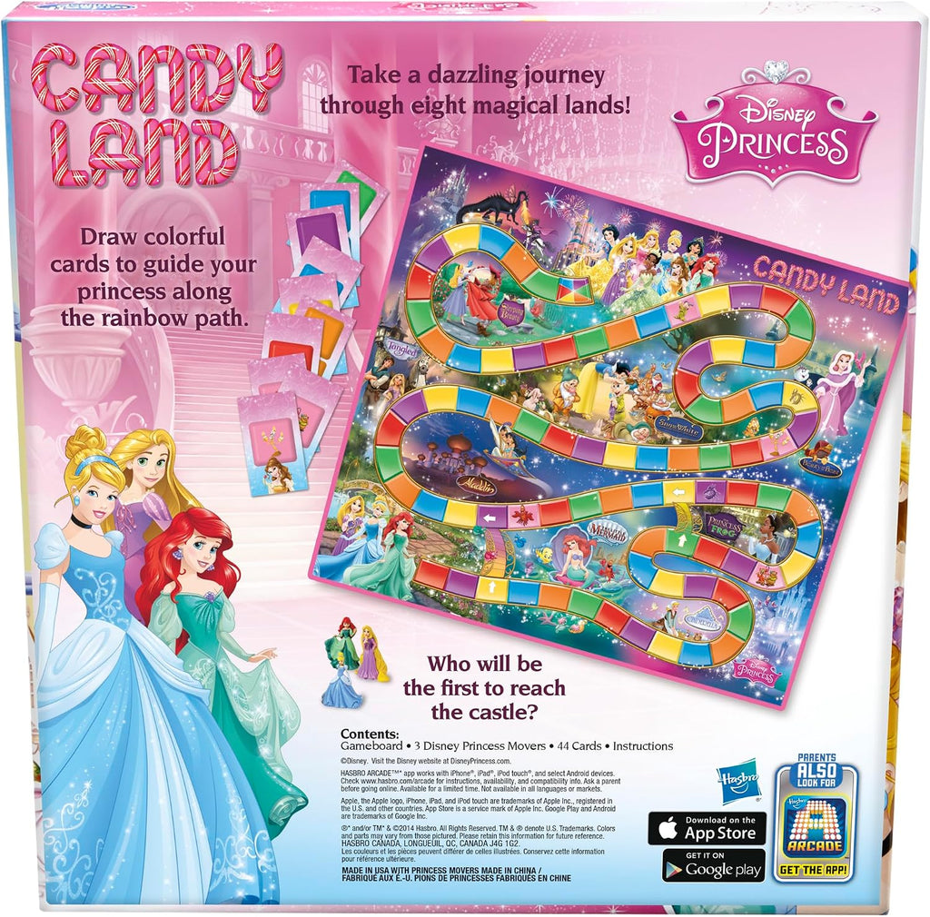Hasbro Gaming Candy Land Disney Princess Edition Board Game | Preschool Games for 2-3 Players | Family Games for Kids for Boys & Girls | Ages 3+ — image 2