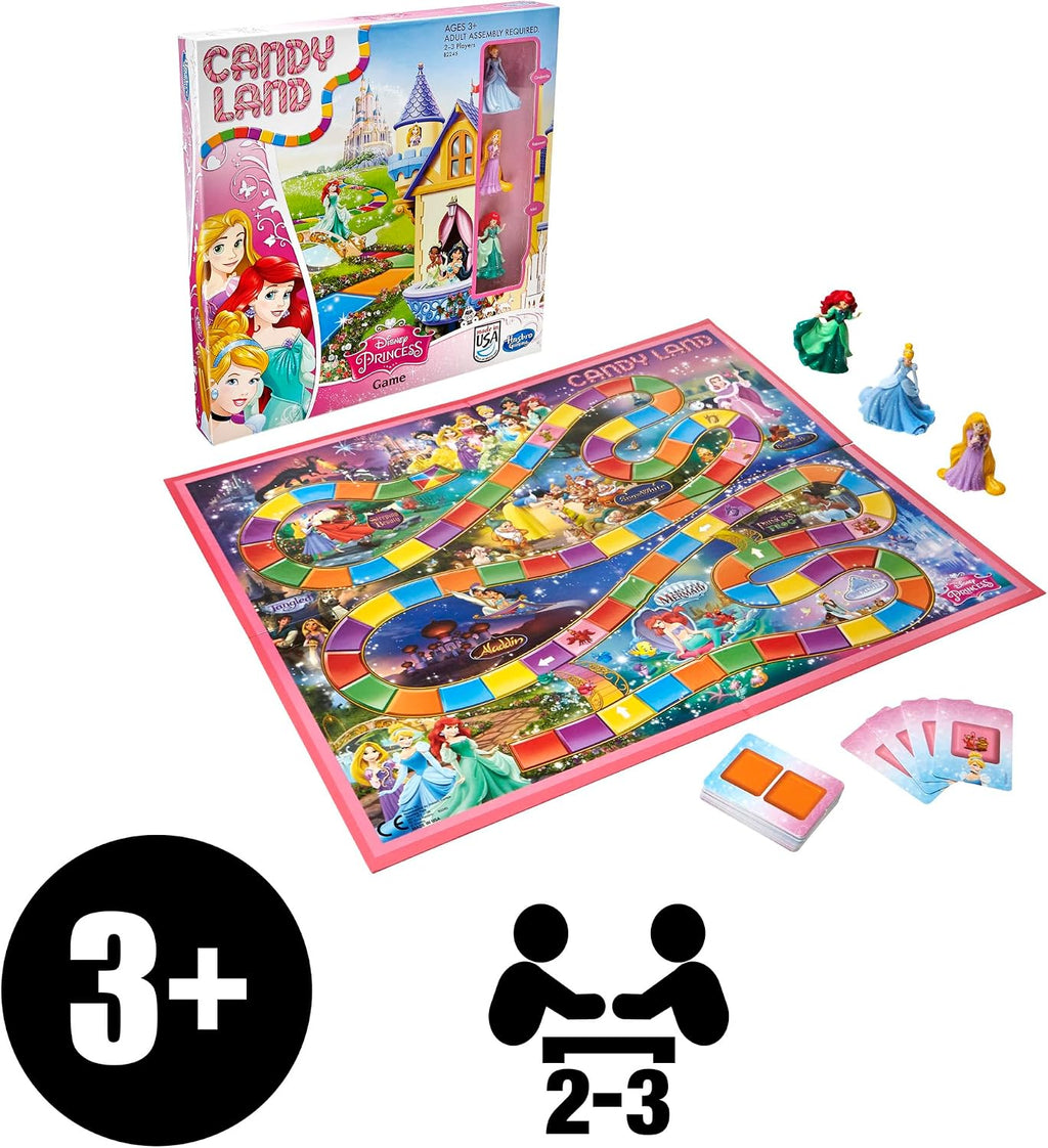 Hasbro Gaming Candy Land Disney Princess Edition Board Game | Preschool Games for 2-3 Players | Family Games for Kids for Boys & Girls | Ages 3+ — image 3