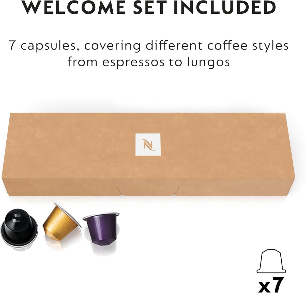 Nespresso Inissia Coffee Machine by Nespresso - Classic White Design, Automatic Capsule System, UAE Version — image 5