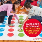 Hasbro Gaming Twister Ultimate: Bigger Mat, More Colored Spots, Family, Kids Party Game Age 6+; Compatible With Alexa — image 3