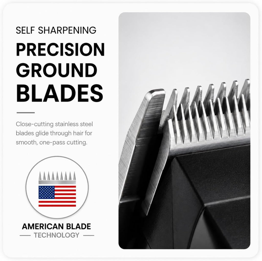 Wahl Sure Cut Corded Hair Clipper, 16-Piece Home Haircutting Kit — image 2