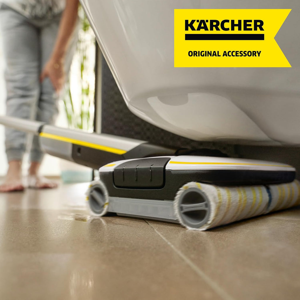 Karcher Multi-Surface Roller Set Yellow – Durable Replacement Rollers for Hard Floor Cleaners (2-Pack) — image 7