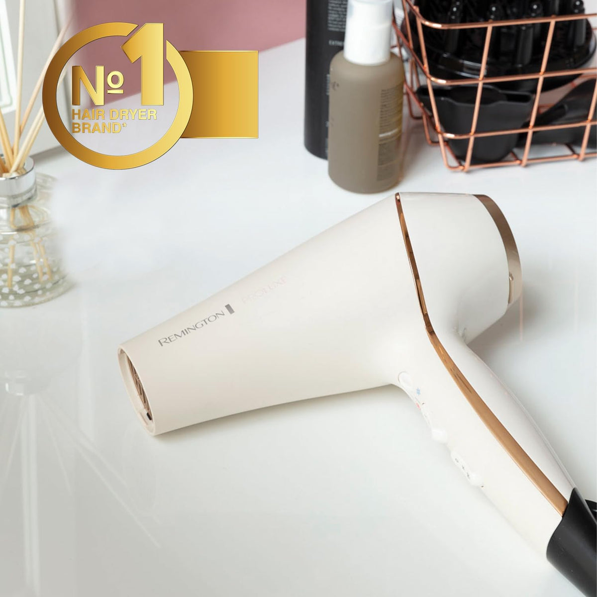 Remington Ac9140 Proluxe Hair Dryer - Rose Gold (Re-Ac9140) — image 2