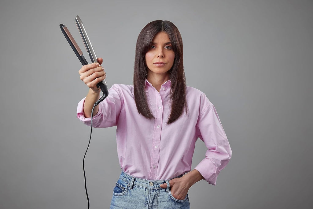 Remington S8540 Keratin Protect Hair Straightener, Bronze and Rose Gold — image 5