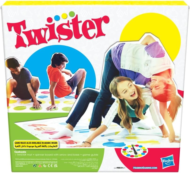 Twister Game, Family and Kids Party Game, Twister Board Game Ages 6 and Up, Indoor and Outdoor Classic Game — image 6