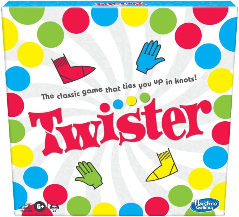 Twister Game, Family and Kids Party Game, Twister Board Game Ages 6 and Up, Indoor and Outdoor Classic Game — image 3
