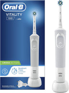 Oral-B Vitality 100 Electric Rechargeable Toothbrush, White (With Uae 3 Pin Plug) — image 1
