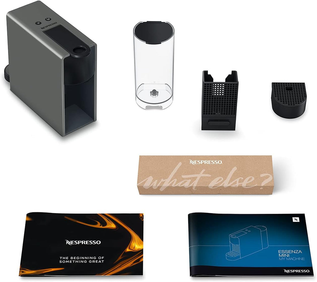 Nespresso Essenza Mini Coffee Machine by Nespresso - Modern Grey Design, Compact Automatic Brewing, UAE Version — image 7