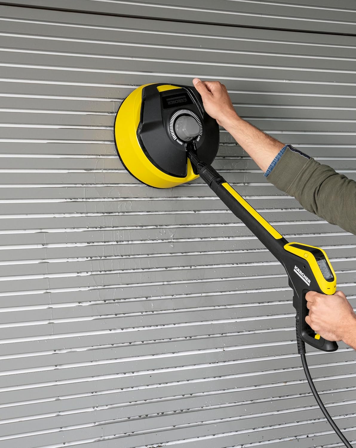 Karcher T 5 T-Racer Surface Cleaner Attachment, for Patios, Driveways, Decks, and Siding, with Adjustable Nozzles for Wood & Stone, Splash-Free, for K2-K7 Pressure Washers — image 6