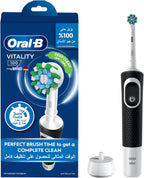 Oral-B Vitality 100 Black Electric Rechargeable Toothbrush, With Uae 3 Pin Plug — image 1
