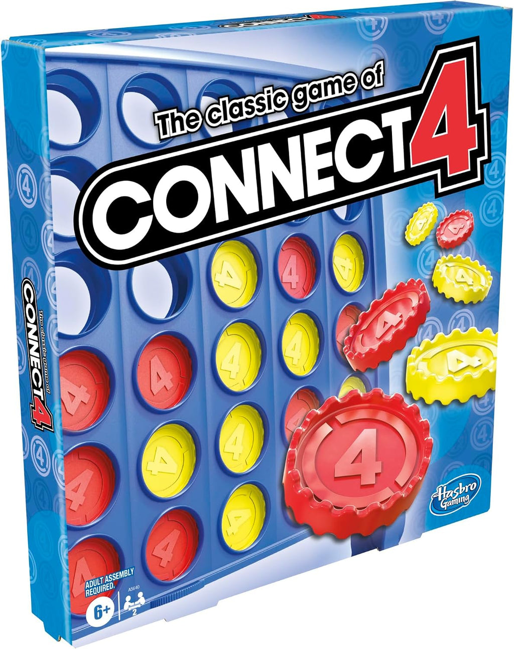 The Classic Game of Connect 4 Strategy Board Game for Kids; 2 Player Board Games for Kids Ages 6 and up; 4 in a Row; Kids Gifts — image 2