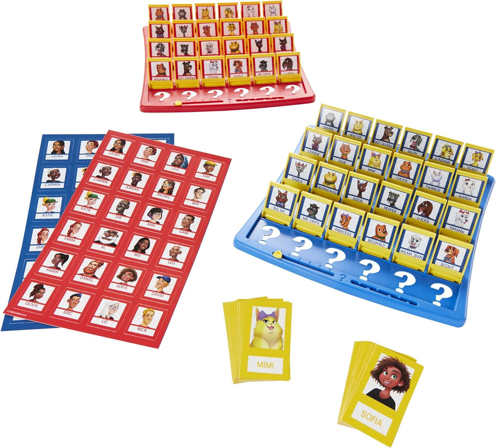 Hasbro Gaming Guess Who? People & Pets Board Game Edition | The Original Guessing Game for Girls & Boys | Ages 6+ — image 3