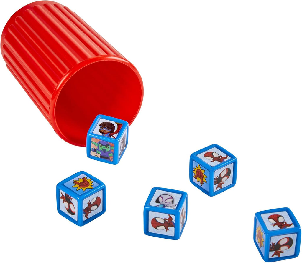 Hasbro Gaming Spidey and His Amazing Friends Yahtzee Jr.Marvel Edition Board Game for Kids, Ages 4 and Up — image 8