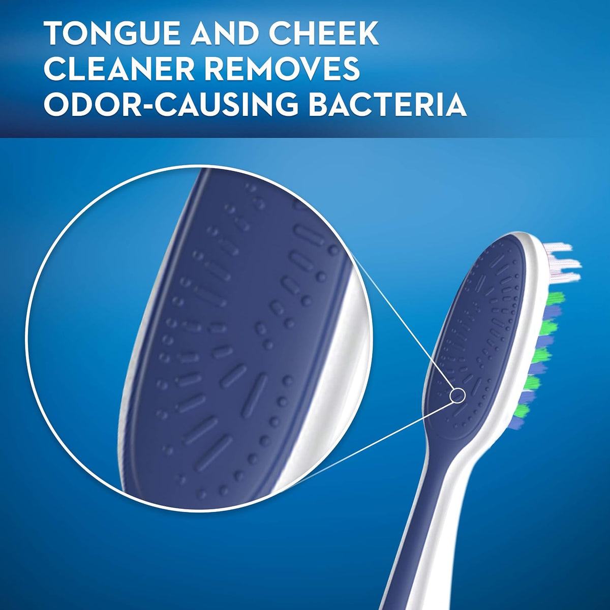 Oral-B Pro-Expert Bacteria Blast Medium Manual Toothbrush Multicolour 2 PCS — image 3