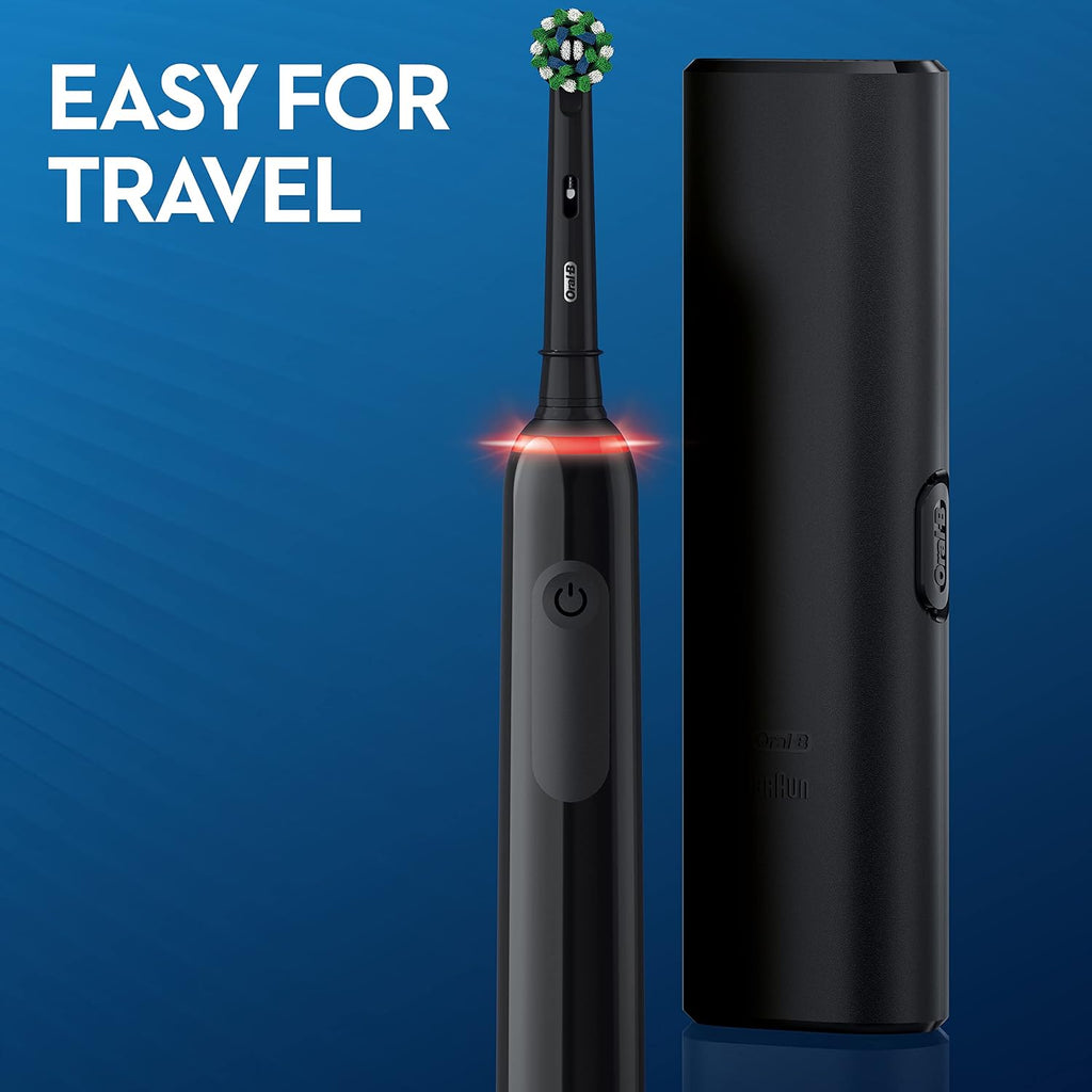 Oral-B Pro Clean 3 3000 Electric Toothbrush with Travel Case, Black Color, Rechargeable, with Built-in Timer — image 8