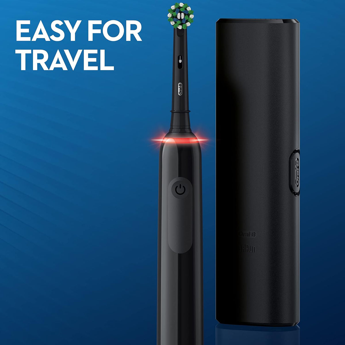 Oral-B Pro Clean 3 3000 Electric Toothbrush with Travel Case, Black Color, Rechargeable, with Built-in Timer — image 8