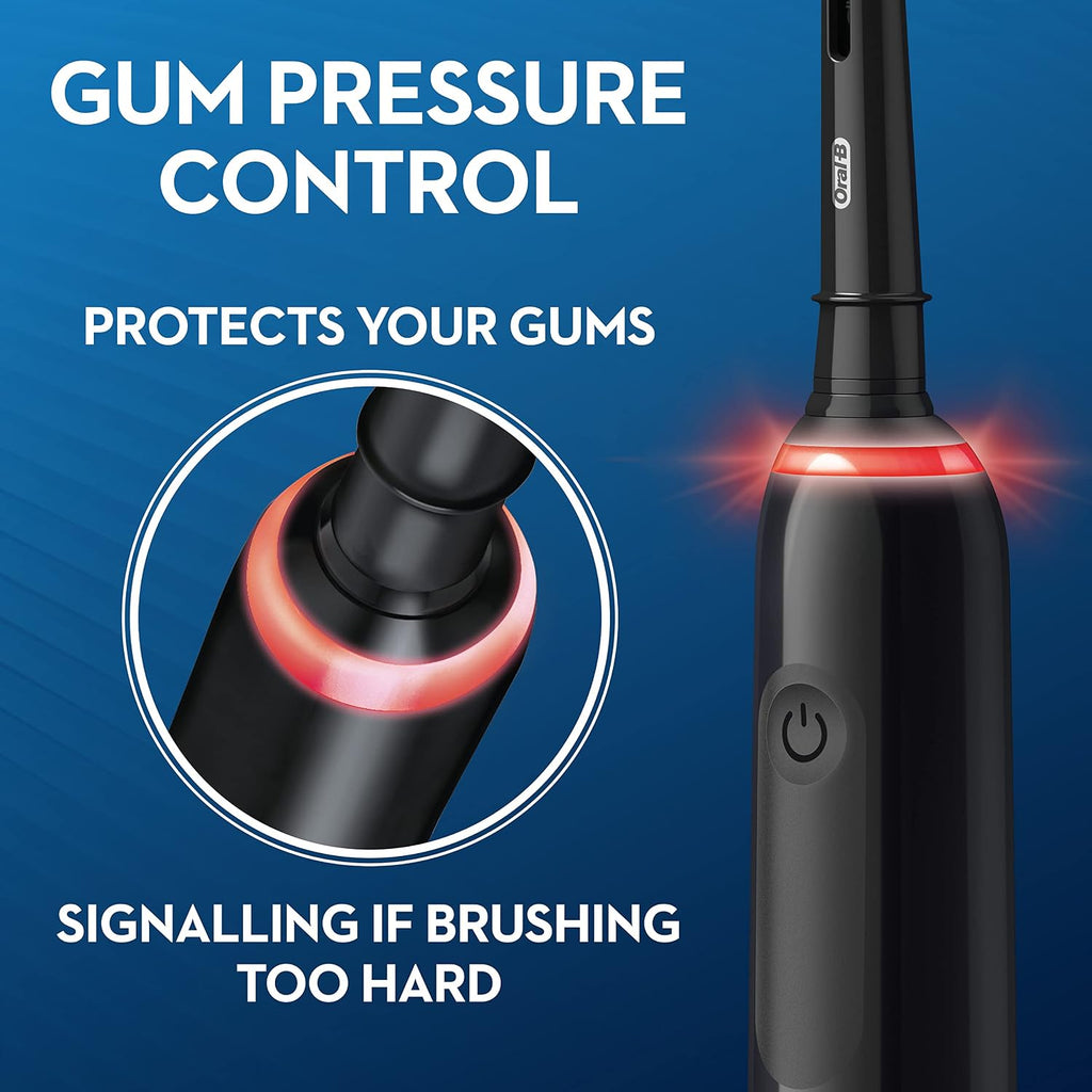 Oral-B Pro Clean 3 3000 Electric Toothbrush with Travel Case, Black Color, Rechargeable, with Built-in Timer — image 7