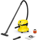 Karcher WD 2 Plus Multi-Purpose Wet and Dry Vacuum Cleaner – Compact 1000W Suction with 12L Container for Home and Garage Cleaning — image 1