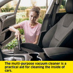 Karcher WD 2 Plus Multi-Purpose Wet and Dry Vacuum Cleaner – Compact 1000W Suction with 12L Container for Home and Garage Cleaning — image 7