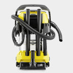 Karcher WD 5 S Wet and Dry Vacuum Cleaner with Blower Function, 1100W Power, 25L Stainless Steel Container, Patented Filter Cleaning & 2.2m Hose, for Garage, Workshop & Renovations, Yellow — image 4