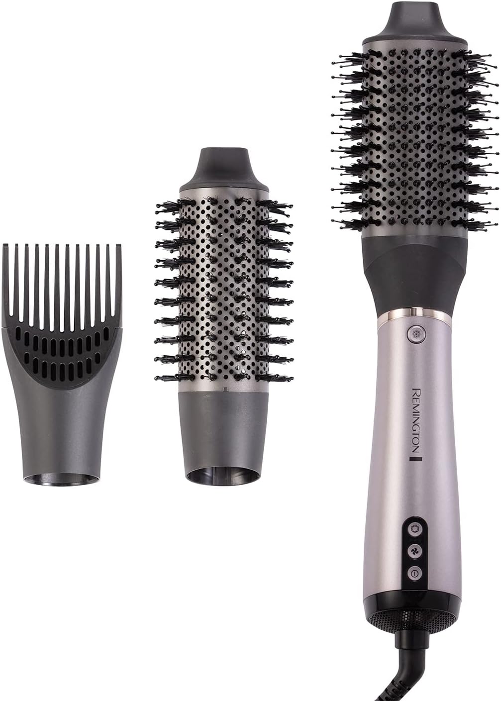Remington PROluxe You Adaptive Air Styler - Hair Dryer Hot Brush with Oval & Round Brushes, Root Boost, StyleAdapt Technology, AS9880 — image 1