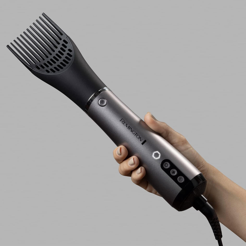 Remington PROluxe You Adaptive Air Styler - Hair Dryer Hot Brush with Oval & Round Brushes, Root Boost, StyleAdapt Technology, AS9880 — image 3