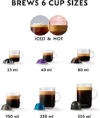 Nespresso Vertuo Pop Coffee Machine by Nespresso - Liquorice Black Design, Smart Brewing Technology, UAE Version — image 11