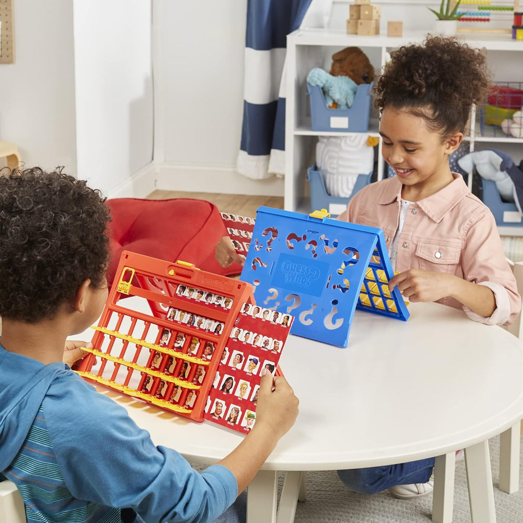 Hasbro Gaming Guess Who? Original Guessing Game, Board Game for Kids Ages 6 and Up For 2 Players, Easy to Load Frame, Double-Sided Character Sheet — image 4