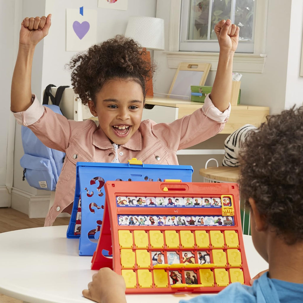 Hasbro Gaming Guess Who? Original Guessing Game, Board Game for Kids Ages 6 and Up For 2 Players, Easy to Load Frame, Double-Sided Character Sheet — image 9