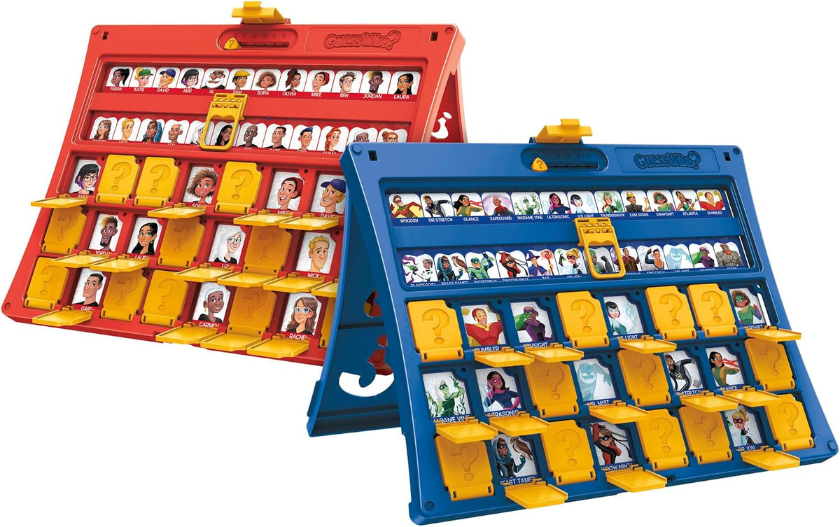 Hasbro Gaming Guess Who? Original Guessing Game, Board Game for Kids Ages 6 and Up For 2 Players, Easy to Load Frame, Double-Sided Character Sheet — image 3