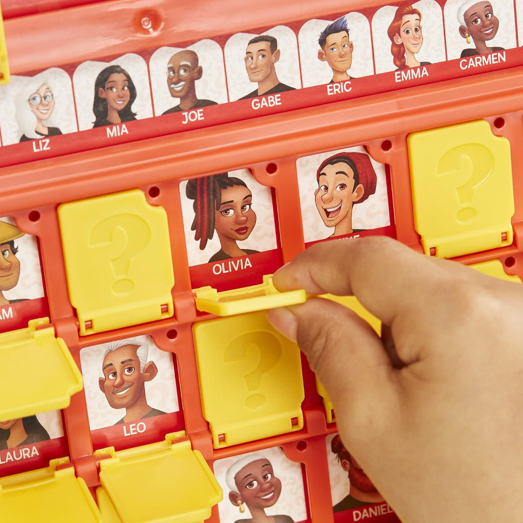 Hasbro Gaming Guess Who? Original Guessing Game, Board Game for Kids Ages 6 and Up For 2 Players, Easy to Load Frame, Double-Sided Character Sheet — image 13