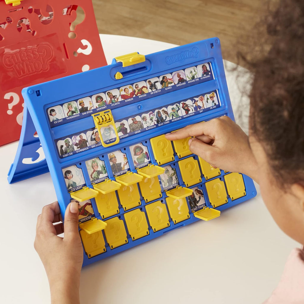 Hasbro Gaming Guess Who? Original Guessing Game, Board Game for Kids Ages 6 and Up For 2 Players, Easy to Load Frame, Double-Sided Character Sheet — image 8